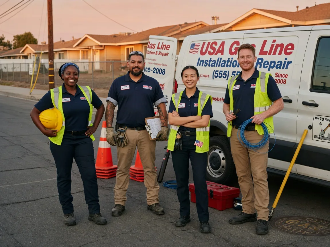 Gas Line Installation company in Blue Gap, AZ